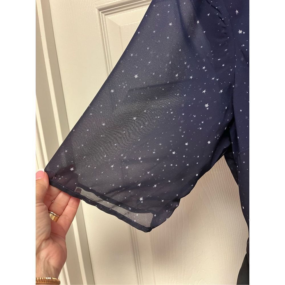 Eshakti Custom Starry Night Flutter Sleeve Tie Be… - image 4